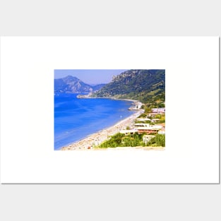 Agios Gordios Bay Posters and Art